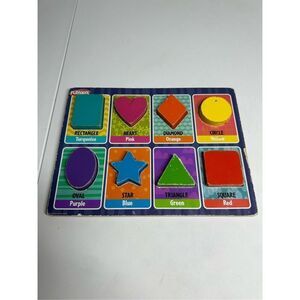 Playskool Chunky Puzzle See Description